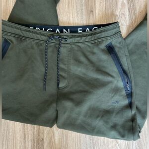 American Eagle Outfitters Olive Green Joggers